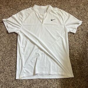 Nike Men's White Polo Shirt